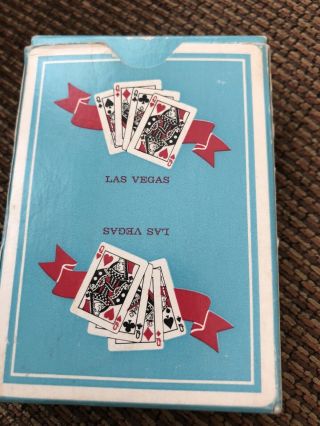 Rare Deck Four Queens Casino Hotel Las Vegas Nevada Deck Of Playing Cards Box