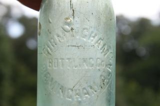 Birmingham Bottling Co.  Embossed Bottle Circle Slug Alabama Ala Al Rare