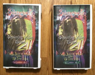 Rare 2 Volume Vhs Tapes By The First Svengoolie (jerry G.  Bishop) Horror Host
