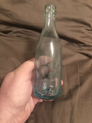 Rare Straight Sided Coca Cola Circle Slug Bottle From Pueblo,  Colorado