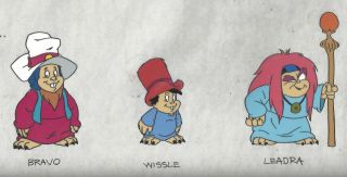 Very Rare Bravestarr The Quest Of The Prairie People Model Sheet Color Cels