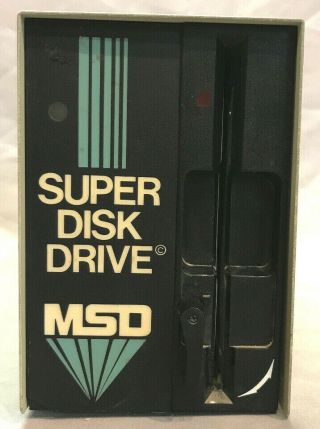 Rare Msd Disk Drive Sd1 Commodore 1541 Clone Floppy Drive &