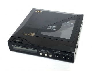 Rare - Jvc Xl - R10k Portable Cd Player,  1986,  With Ac Power Supply -