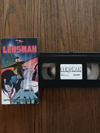 Lensman Japanese Anime Movie Vhs Tape Oop Rare