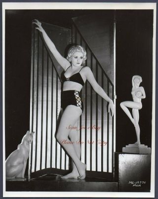 Joan Marsh Busty Leggy Actress Rare Photo Later Print Swimsuit Pin - Up