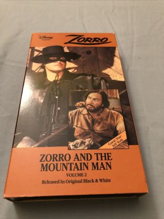 Disney - Zorro And The Mountain Man Vol 2 (1st Edition) Rare Paper Label