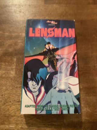 Lensman Japanese Anime Movie Vhs Tape Oop Rare