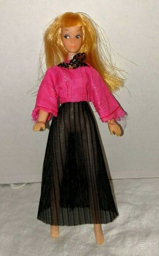 Vintage Topper Doll Dawn Clone Hong Kong 7.  5 " Blonde