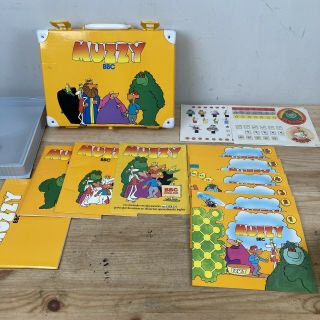 Muzzy Bbc Spanish Vhs Language Course Books,  Stickers,  And Rare Case