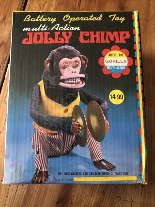Hsin Chi Toy’s Jolly Chimp For Display Repair Or Parts Usa